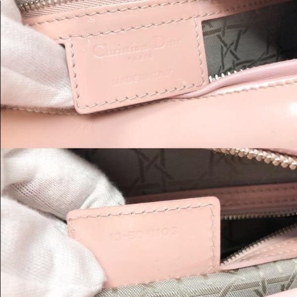 Christian Dior Patent Large Lady Dior Pink - Picture 10 of 11